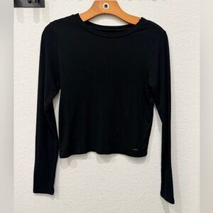 Hollister Black Long Sleeve Tee